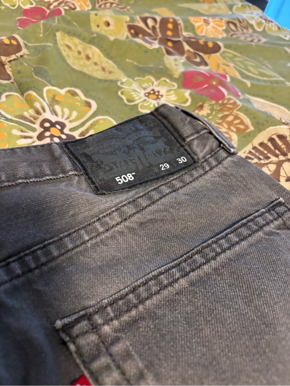 Levi's 508® Slim Straight Jeans in Charcoal